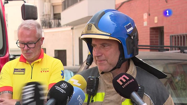 L'Informatiu - Moren dues persones en l'incendi d'un habitatge a Mataró