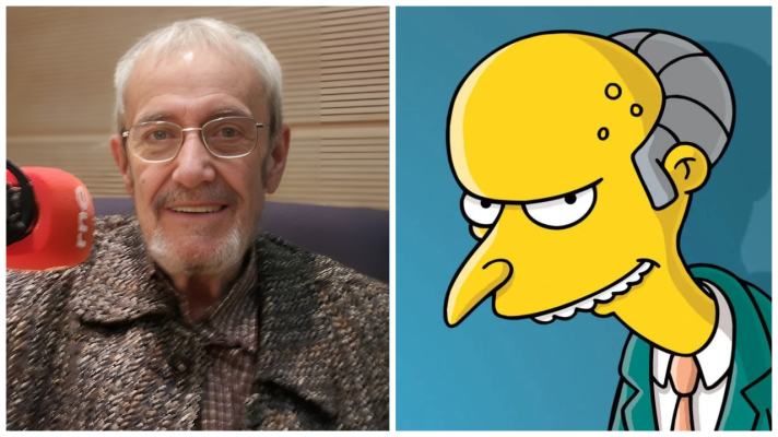 Telediario 1 - Muere el actor de doblaje Javier Franquelo, la voz del señor Burns, a los 91 años