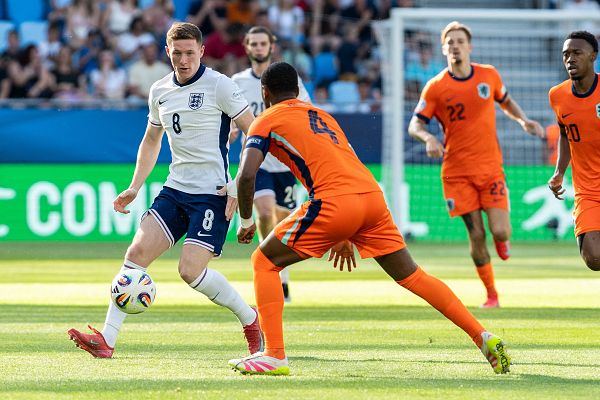 Europeo de fútbol Sub-21 2025 - Campeonato de Europa Sub-21. 1ª semifinal: Inglaterra - Países Bajos
