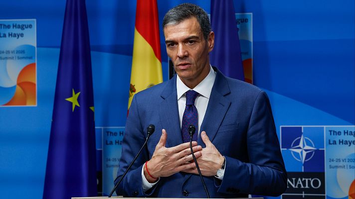 Telediario 2 - Sánchez confirma que España invertirá un 2,1% en defensa
