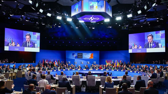 Telediario 2 - La OTAN acuerda que los aliados dediquen el 5% de su PIB a defensa
