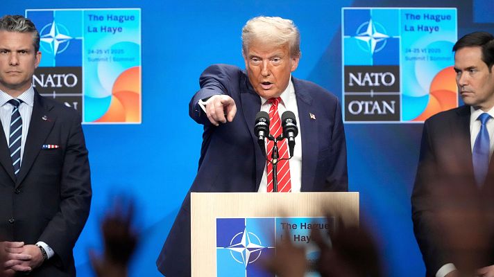 Telediario 2 - Trump amenaza a España con una guerra comercial: "Van a pagar más de esta forma"