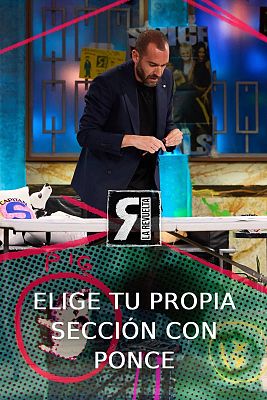 Elige tu propia sección con Jorge Ponce