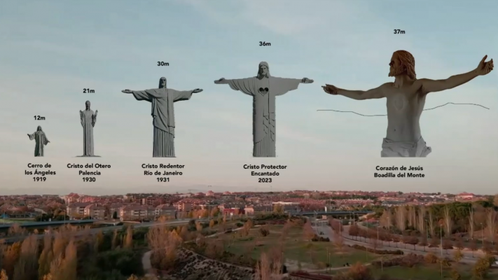  - Boadilla del Monte podría albergar el Cristo más grande del mundo