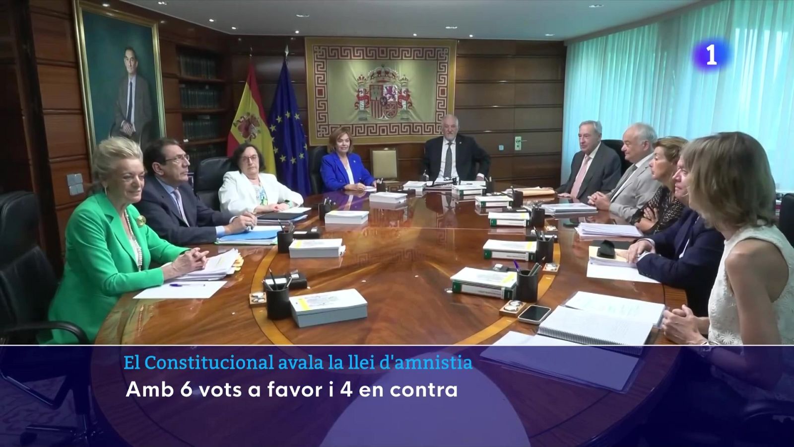 El Constitucional avala la llei d'amnistia