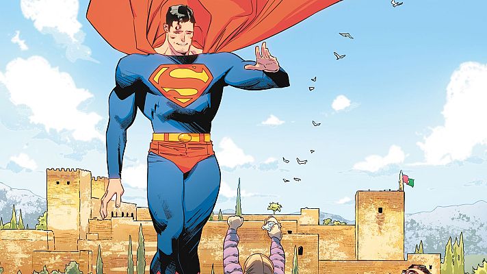 Telediario 1 - Superman llega a Granada en el nuevo cómic del dibujante Jorge Jiménez