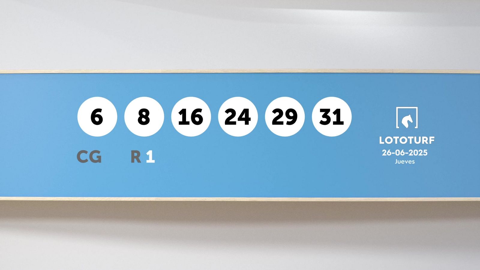 Sorteo de la Lotería Lototurf del 26/06/2025 - Ver ahora