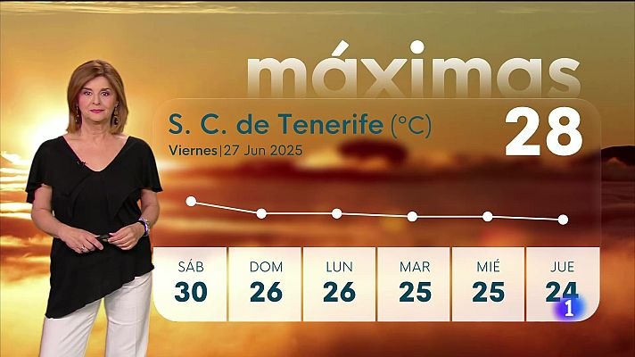 Telecanarias - El tiempo en Canarias - 27/06/2025