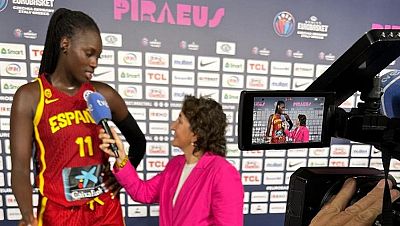 Awa Fam, MVP de la semifinal: "No me salen ni las palabras" - Baloncesto en RTVE | Ver