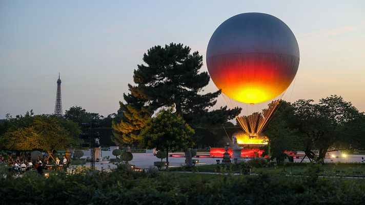 Telediario 2 - París mostrará el pebetero olímpico cada verano hasta los Juegos de Los Ángeles 2028