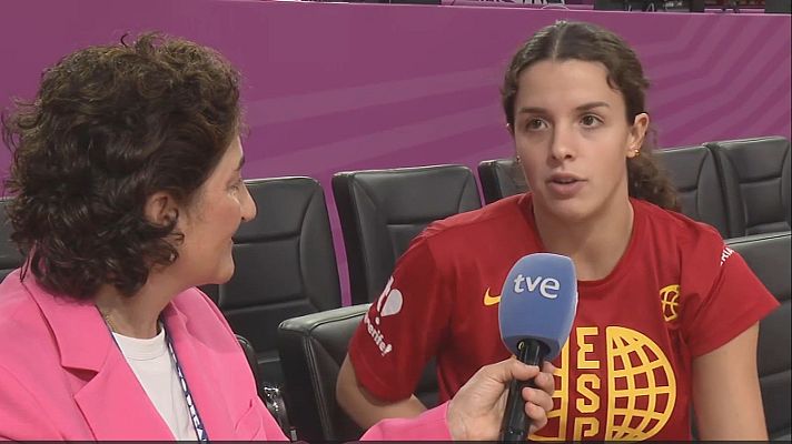 Baloncesto en RTVE - Elena Buenavida: "A por el oro y a mirar a Bélgica a los ojos"