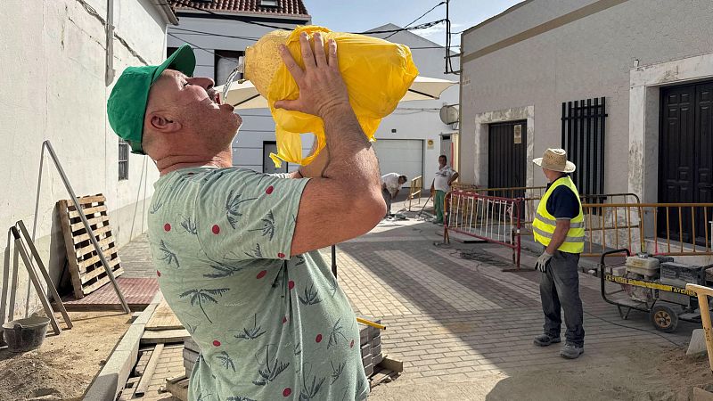Los riesgos de trabajar en el exterior con altas temperaturas | Ver