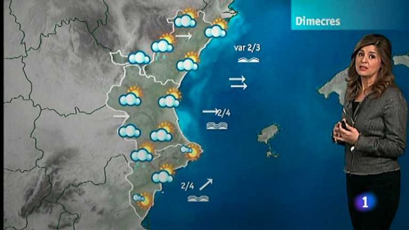 El tiempo en la Comunidad Valenciana - 15/01/13 - Ver ahora