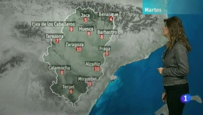 Noticias Aragón - El tiempo en Aragón - 15/01/13