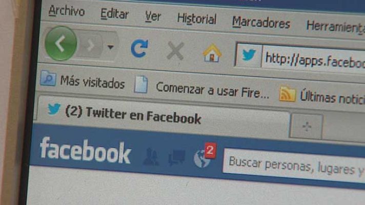 Telediario 1 - Jóvenes adictos a Internet