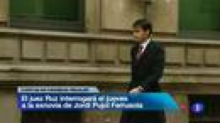 Telediario 1 - Declara la expareja de Pujol