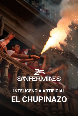 San Fermín - El Chupinazo recreado con Inteligencia Artificial