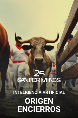 San Fermín - El origen de los encierros recreado con Inteligencia Artificial