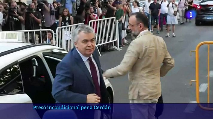 L'Informatiu - Presó sense fiança per a Santos Cerdán