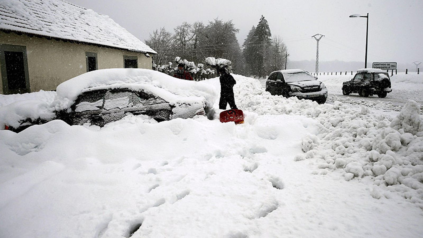 Telediario 1: Nieve en la Península | RTVE Play