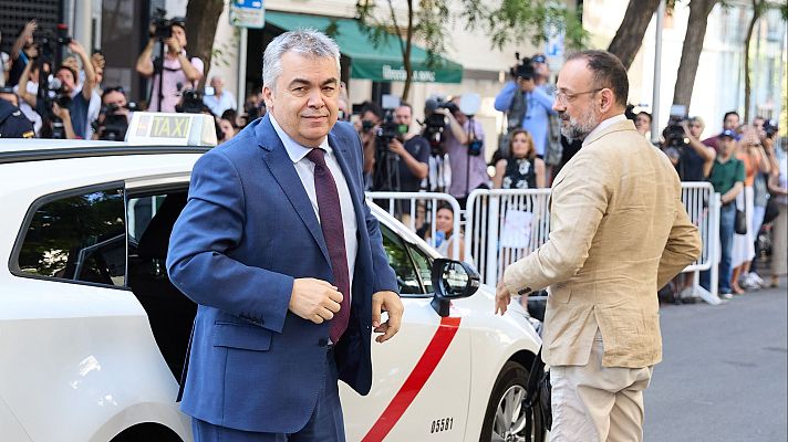 Telediario 1 - El juez envía a prisión a Cerdán tras escuchar su primera declaración como imputado en el Supremo