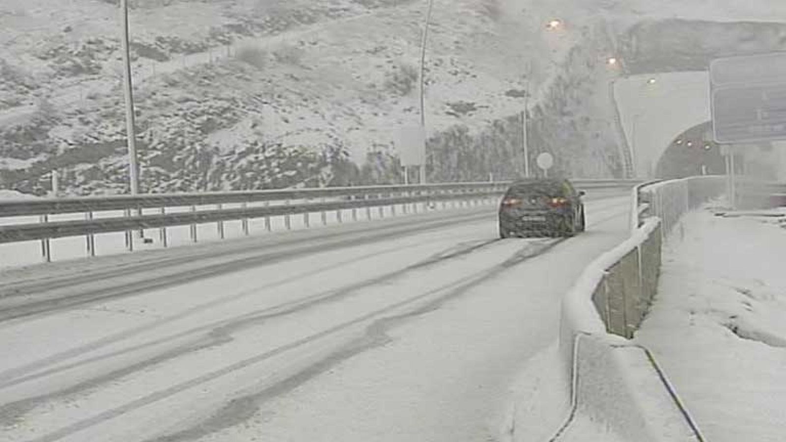 Lluvias en Galicia, Cantábrico y Pirineos y nieve en zonas de montaña