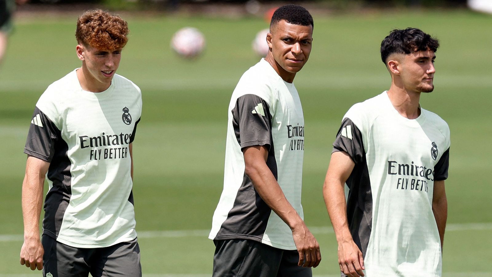 Mbappé, listo para jugar ante la Juventus | Ver