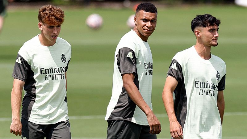 Mbappé, listo para jugar ante la Juventus | Ver