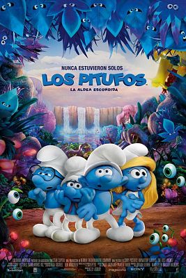 Cine en Familia - Los Pitufos. La aldea escondida