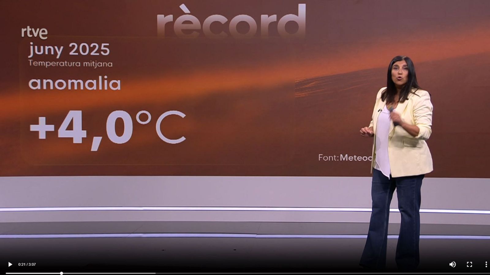 El Temps a Catalunya amb Sònia Papell (01/07/2025) | RTVE Catalunya - El temps | Veure