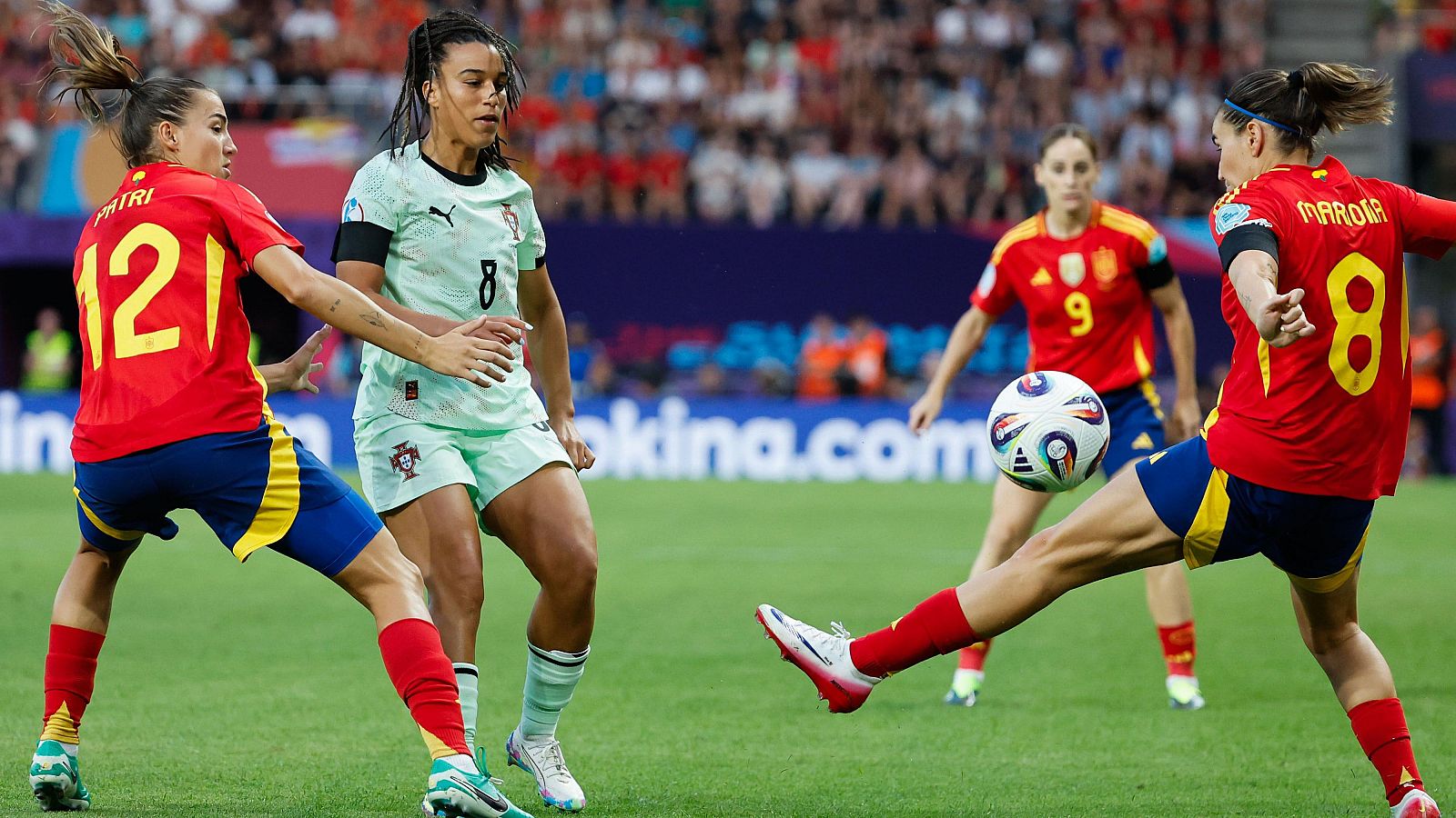 Eurocopa femenina 2025 | España - Portugal, resumen en vídeo - Eurocopa | Ver