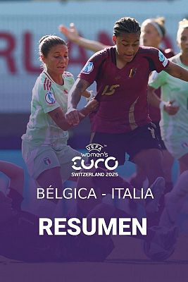 Resumen del Blgica - Italia, partido del grupo A de la Eurocopa femenina 2025