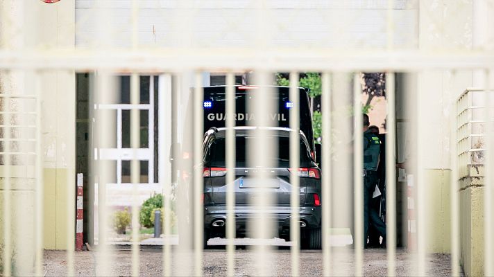 Telediario 2 - Santos Cerdán entra en prisión preventiva en el Soto del Real