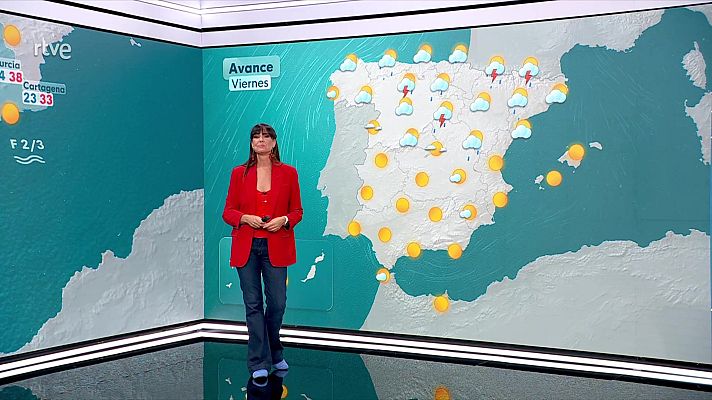 El tiempo - Temperaturas máximas significativamente elevadas de forma generalizada