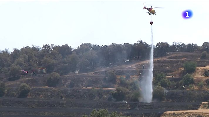 L'Informatiu - Dos morts i més de 5.500 hectàrees cremades als incendis de la Segarra