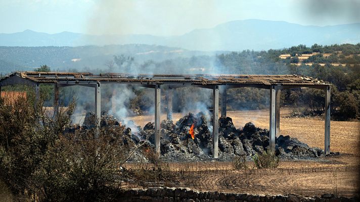 Disparado el riesgo de incendios por la ola de calor | Ver