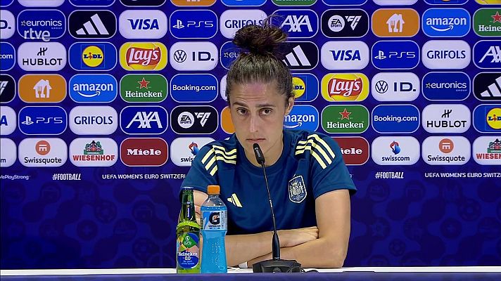 Fútbol - Rueda de prensa de la Selección Española: Patricia Guijarro y Montse Tomé