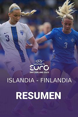 Resumen del Islandia - Finlandia, partido del grupo A de la Eurocopa femenina 2025