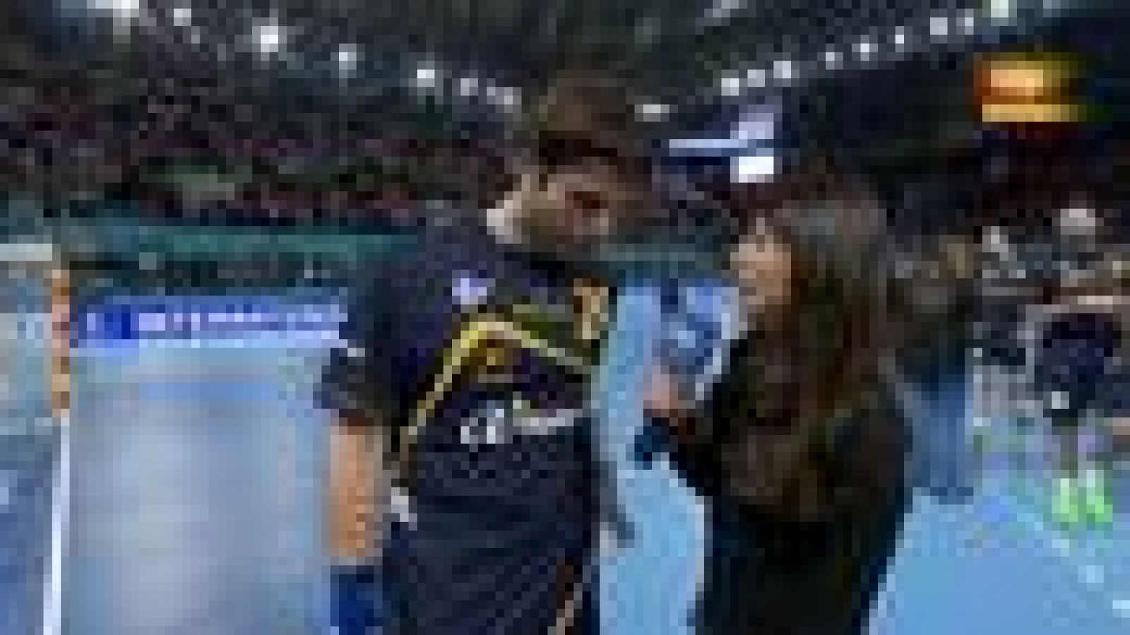 El jugador de la selección española de balonmano Antonio García ha asegurado, tras la abultada victoria sobre Australia por 51-11, que era un partido "para recuperar sensaciones".