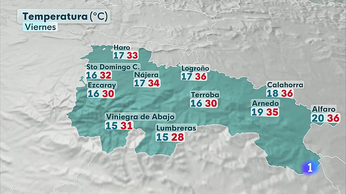 Informativo Telerioja - El tiempo en la rioja - 03-07-2025 - Ver ahora