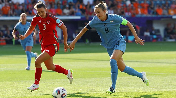 Resumen Gales - Países Bajos, partido del grupo D de la Eurocopa femenina 2025