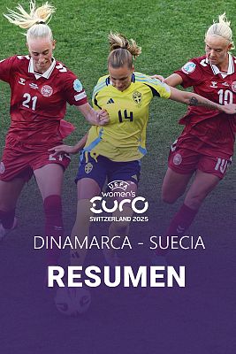 Resumen del Dinamarca - Suecia, partido del grupo C de la Eurocopa femenina 2025