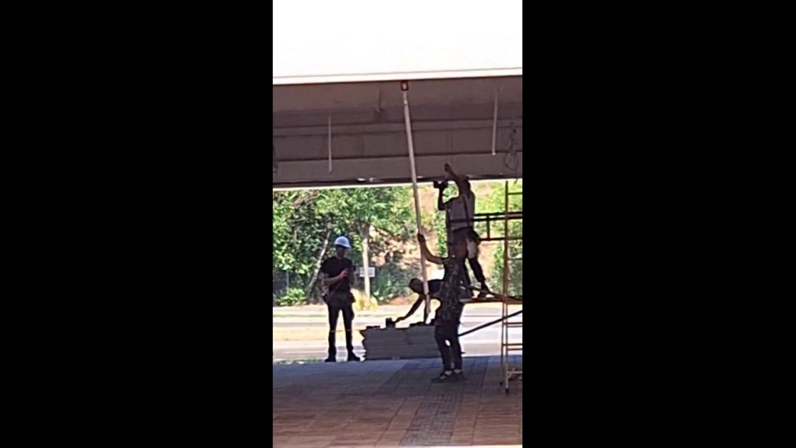 Hospital Zendal: el desplome del techo | Ver