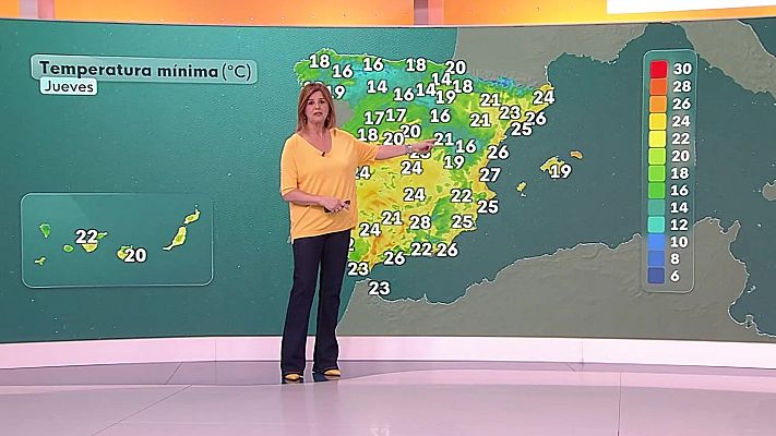 El tiempo - Rachas muy fuertes en litorales expuestos de las islas de mayor relieve