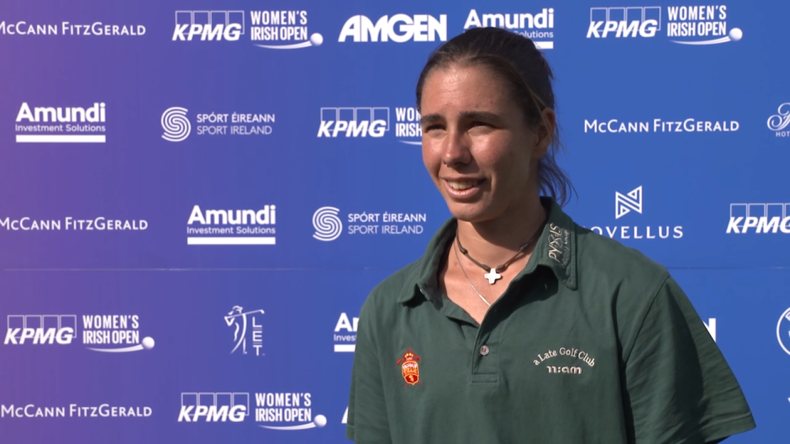 Blanca Fernández, colíder Open de Irlanda de golf - Golf | Ver
