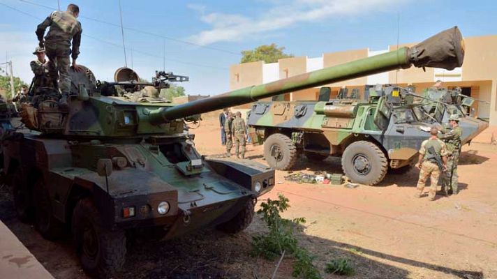 Telediario 1 - Quinto día en Mali