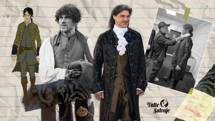 Valle Salvaje - El nuevo vestuario de Bernardo en 'Valle Salvaje': de plebeyo a duque de Miramar