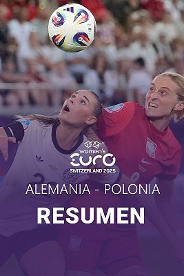 Resumen del Alemania - Polonia, partido del grupo C de la Eurocopa femenina 2025