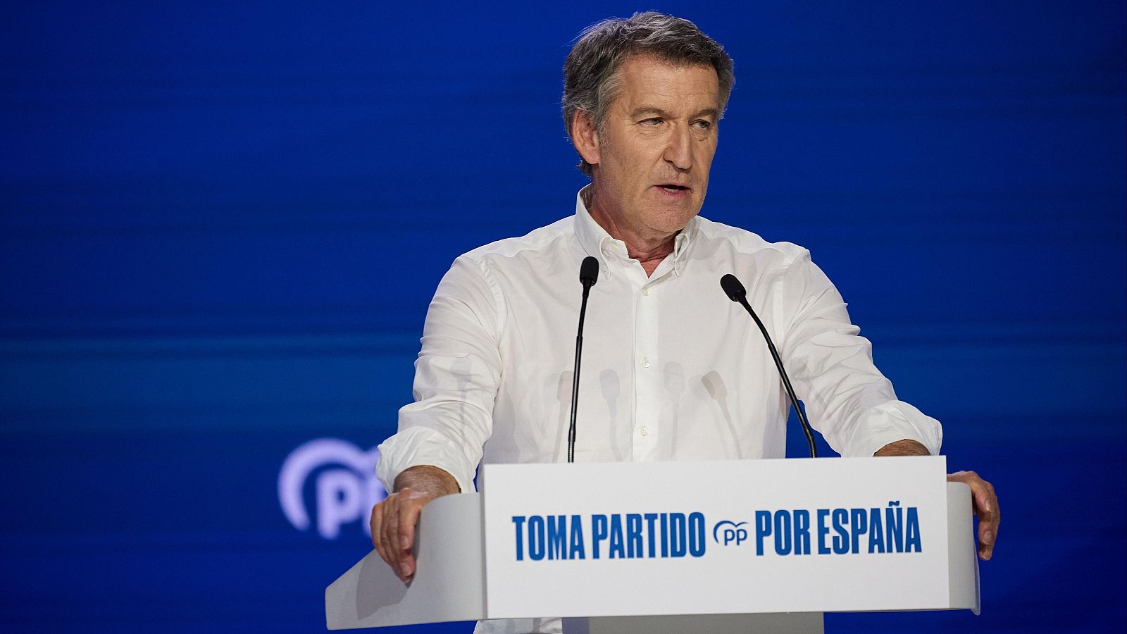 Feijóo se presenta ante el PP como "respuesta nacional a la decadencia política" - Fin de semana 24h | Ver