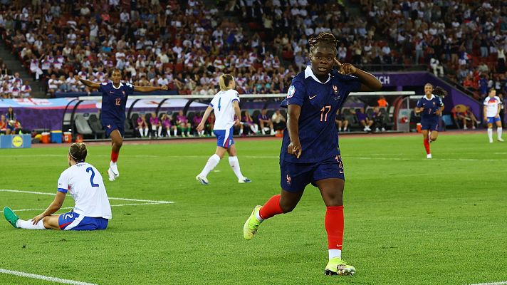 Eurocopa - Golazo de Baltimore en el Francia - Inglaterra